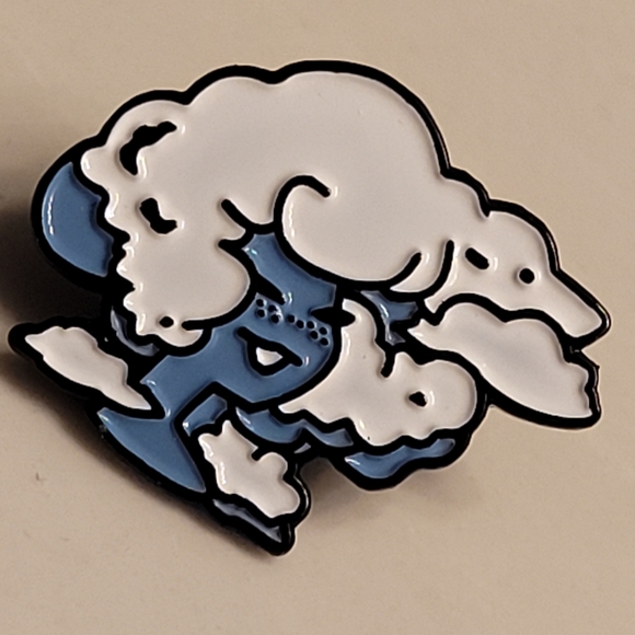 Head In The Clouds Enamel Pin - Picture 3 of 9
